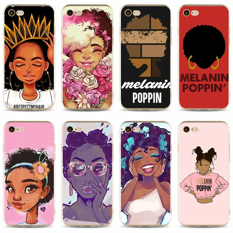 Queen Afro Melanin Poppin Picture the cover of mobile
