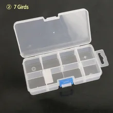 7 сетки Узел обертка пластиковый элемент коробка для хранения Сделай Сам части органайзер ящик для инструментов