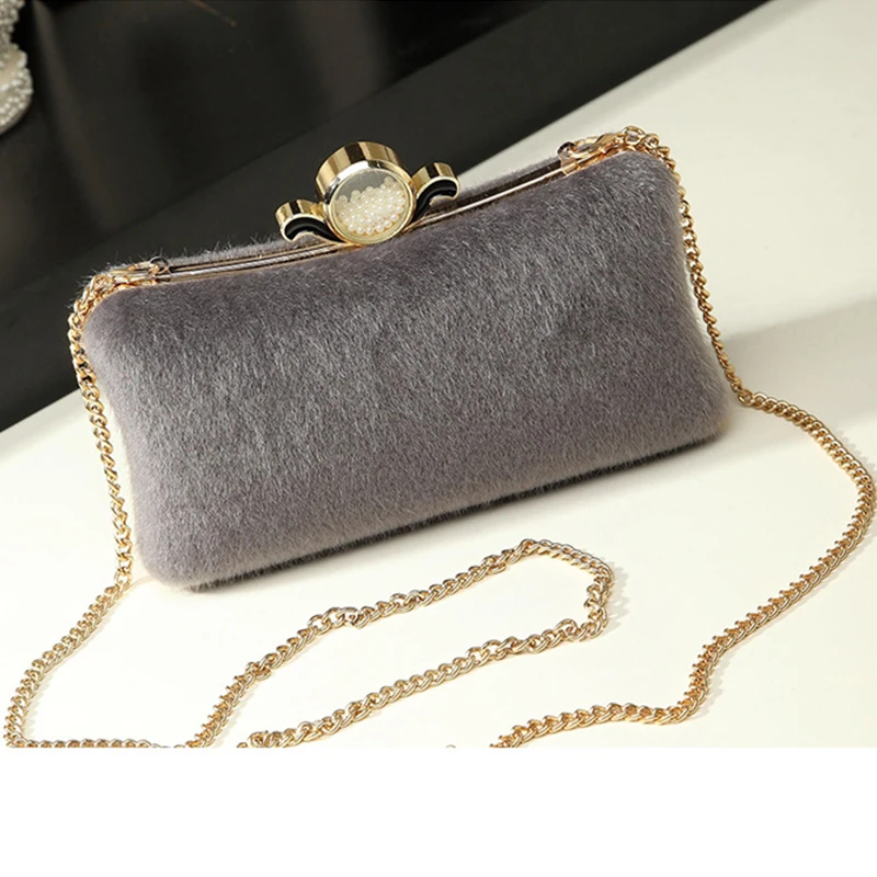 

New Arrival Evening Clutches Bags Women Party Fashion Female Evening Bag 2018 Ladies Shoulder Bags Long Chains Female Clutch