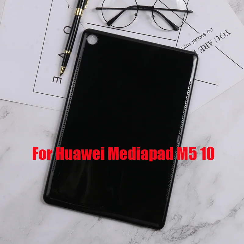Настольный чехол для Huawei Mediapad M5 10 8 черный мягкий ТПУ гель Силиконовый Бампер