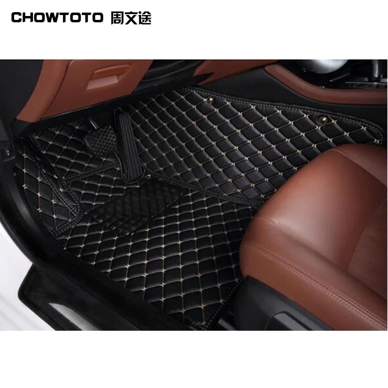 Специальные напольные коврики CHOWTOTO для Honda Pilot легко чистящиеся пилота 7-местный