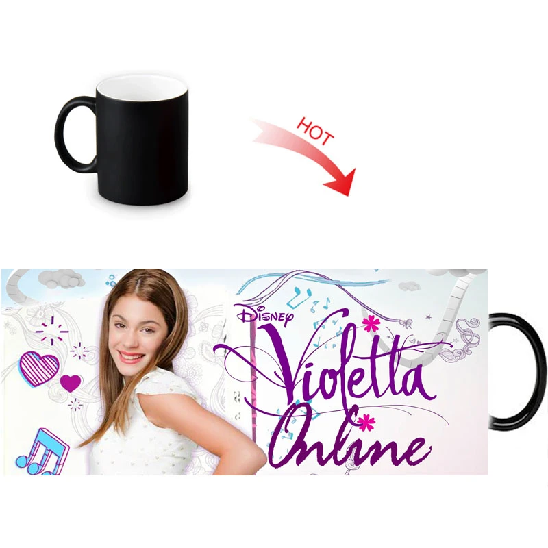 Gift Box Verpakt Violetta Mokken Diy Custom Mok Kleur Transforming Thee Koffie Melk Water Cup 350Ml|Badmat| - AliExpress