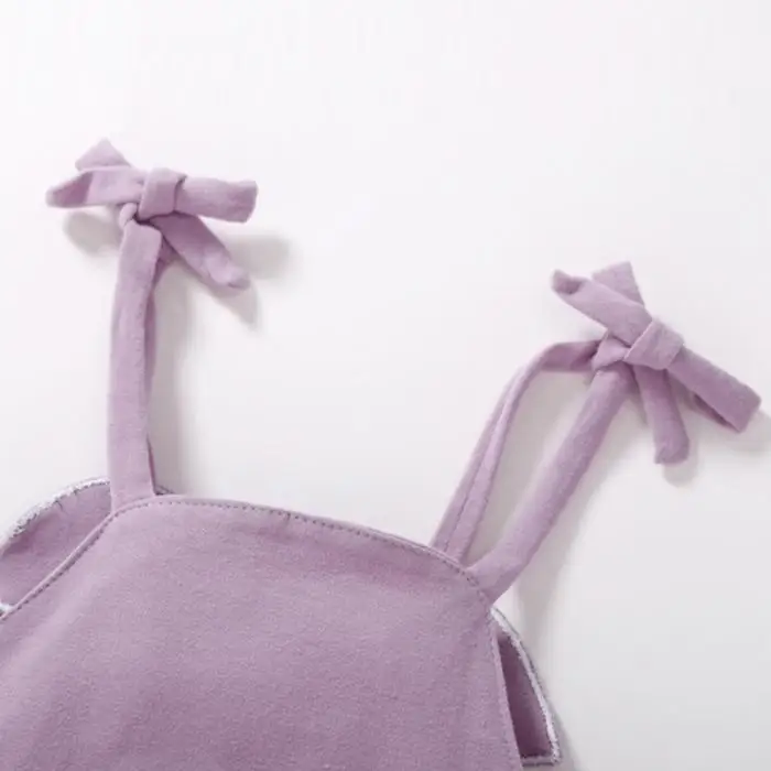 Для маленьких девочек Strappy комбинезон сетки сплошной цвет мягкие дышащие комбинезоны с головные уборы для лета @ ZJF