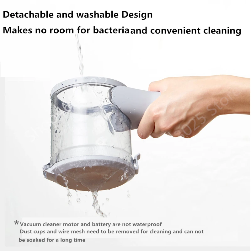  Xiaomi LEXY JIMMY JV51 Wireless Cordless Handheld Vacuum Cleaner Remove mites Strong Suction Low No