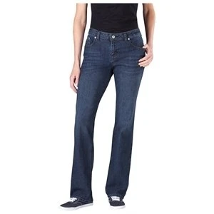 Dickies FD136ATD18 LN Womens Relaxed Straight Leg Denim Jean - Antique Dark 1 Indigo 8 - LN (1)