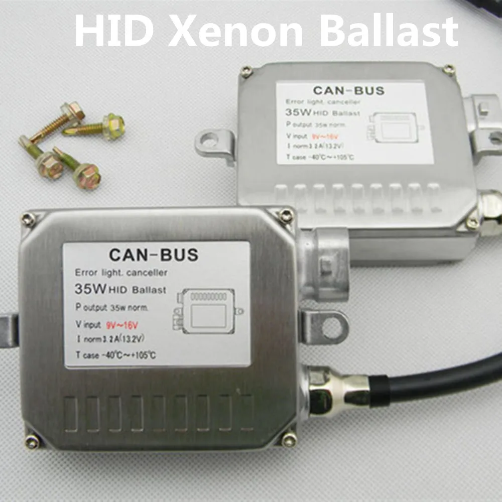Polarlander 2 шт. хорошее качество для H7 H4 H1 H3 H11 9005 9006 HID цифровой Тонкий Canbus 35 W 12 V Цифровой спрятанный балласт