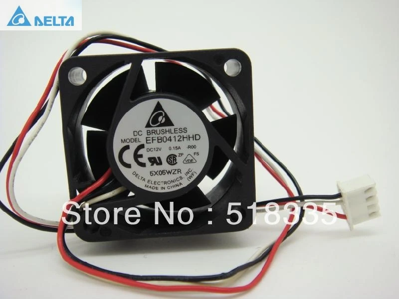 Вентилятор охлаждения для delta EFB0412HHD 4020 12 в 0 15 а H3C 3600|fan 2|20 fancooling fan |