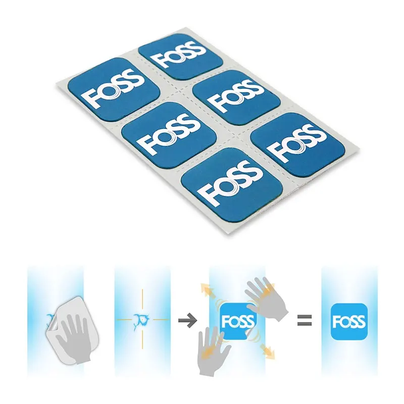 

6pcs/Set Foss Bicycle Tire Repair Patch MTB Road Bike Tube Repair Pad Tool Inner Tyre Service