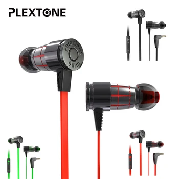 

PLEXTONE G25 Gaming Headset With Mic In-ear Wired Magnetic Stereo With Microphone Earbuds Computer Earphones For Phone PS4