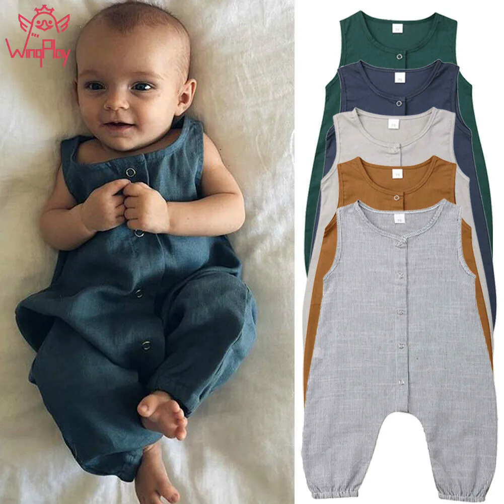linen baby clothes