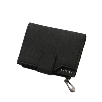 

Women Bag Short Business Solid Zipper Hasp Multi Card Position Clutch womens wallets and purses ladies wallet cartera mujer