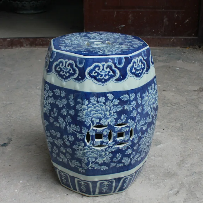  Antique Stool For Dressing Table Drum Stool Chinese Porcelain Garden Stool Ceramic jingdezhen antique chinese drum stool (3)