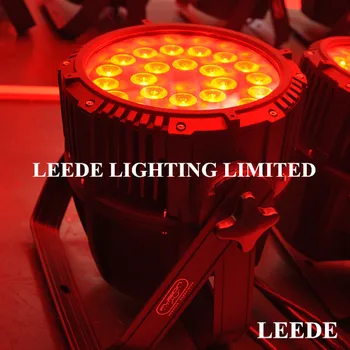 

Free shipping 8pcs/lot outdoor stage wash light 24*18W rgbawp led stage par light IP65 led light dmx rgbwauv
