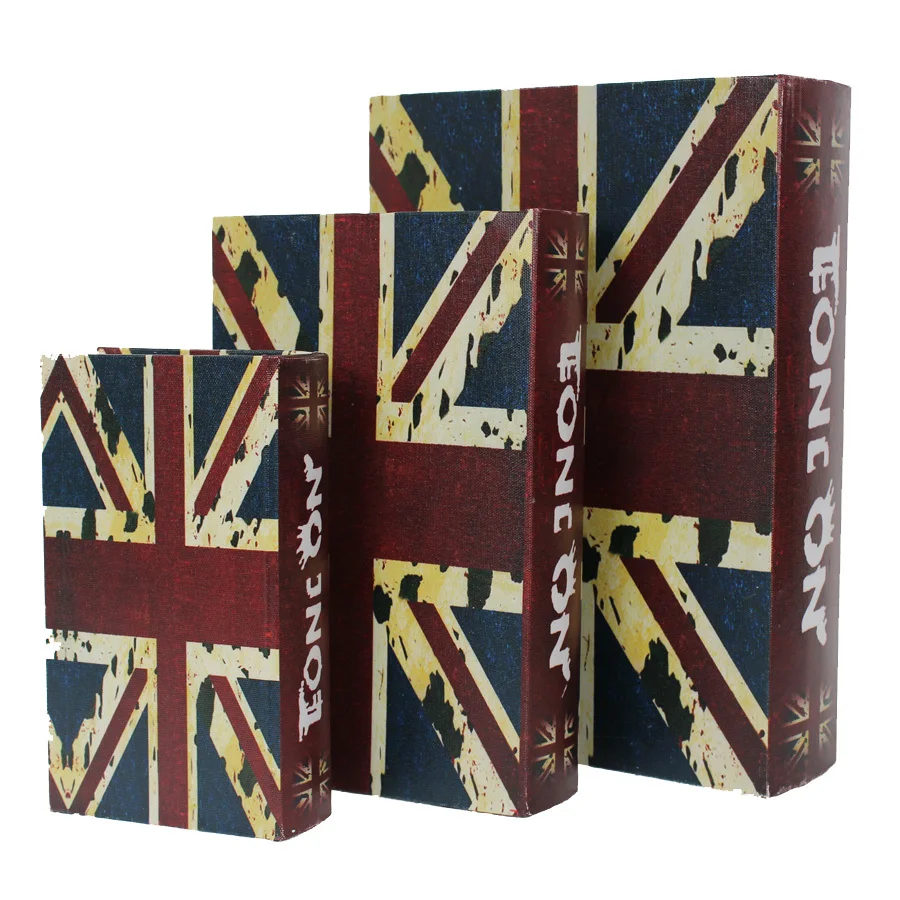 الأوروبية الحديثة الرجعية محاكاة دراسة كتاب وهمية الكتاب التصوير الدعائم الكتاب خزانة الديكور مربع صندوق تخزين الديكور