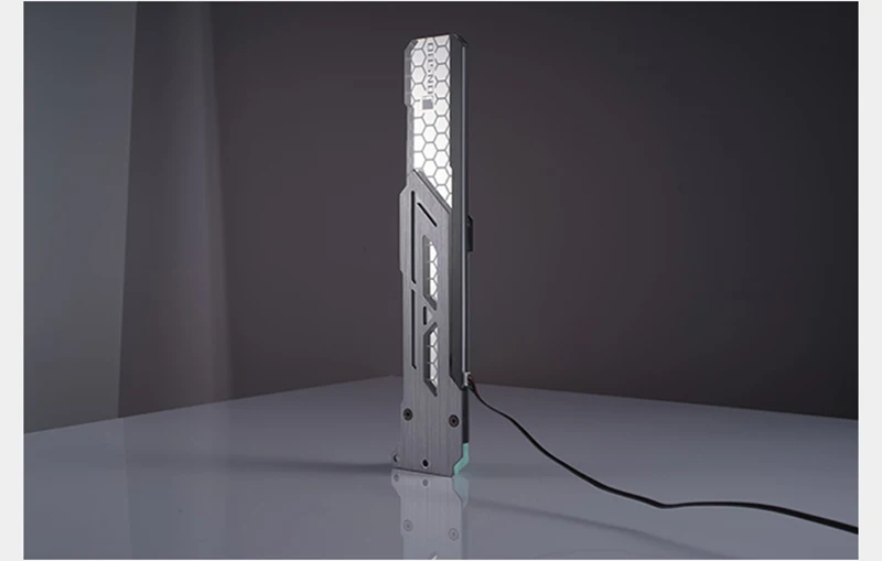 Jonsbo VC-3 графика рамка открытки светодиодный свет RGB поддержка 5 в аура кронштейн автоматически Алюминиевый радиатор рабочего стола теплоотвод ОЗУ