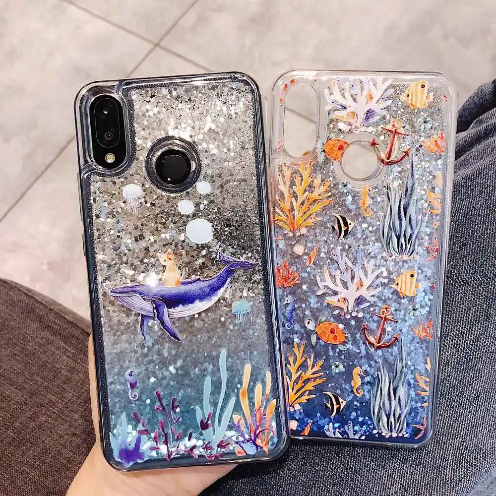 

Luxury Liquid Glitter Case For Samsung Galaxy S9 Plus Case Sequin Dynamic Cover For Samsung Note 9 8 S7 Edge S8 Plus Case Coque