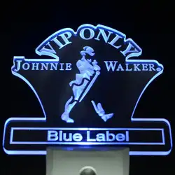 Ws0019 VIP Только Johnnie Walker Blue Label день/ночь Сенсор свет в ночь знак