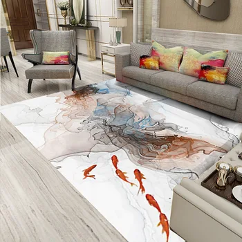 

Traditional Chinese Carpet Living Room Home Soft Bedroom Carpets Sofa Coffee Table Rug Study Floor Mat Kids Crawling Rugs Mats