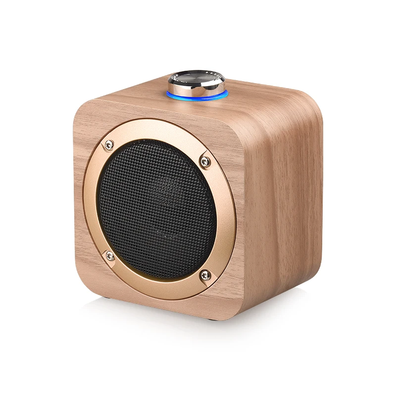 Walnut pattern Деревянный беспроводной Bluetooth динамик мини Бас Сабвуфер телефон Tws Интернет домашний Открытый Портативный Аудио Телефон Универсальный - Цвет: Walnut pattern