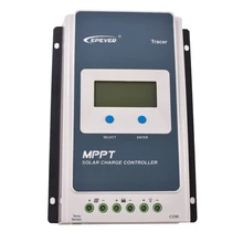 EPever 40A MPPT LCD за максимальной точкой мощности, Солнечный контроллер заряда связь ПК 12 В/24 в пост vsolar Панель солнечная батарея зарядное устройство для батареи Регулятор