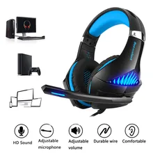 3,5 мм игровая гарнитура стерео объемный usb-микрофон светодиодные наушники проводные наушники игровая гарнитура музыкальные наушники для ПК