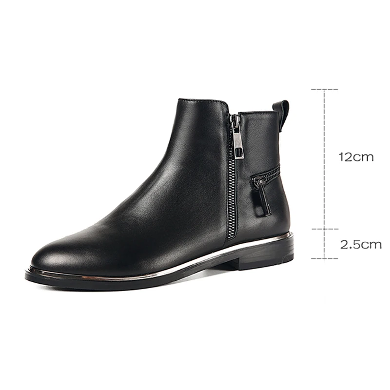 chelsea boots with zipper women's