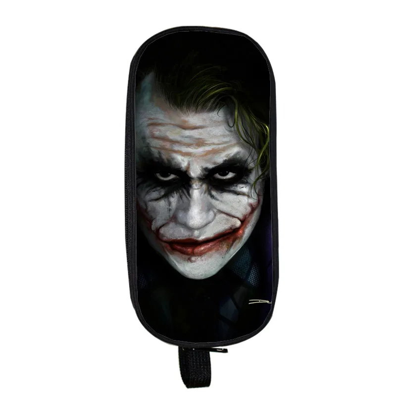 

Super Hero Batman Joker Pencil Holder Double Layer Kids Gift Bag Children Case Boys Girls School Cases Purse Wallet Gift