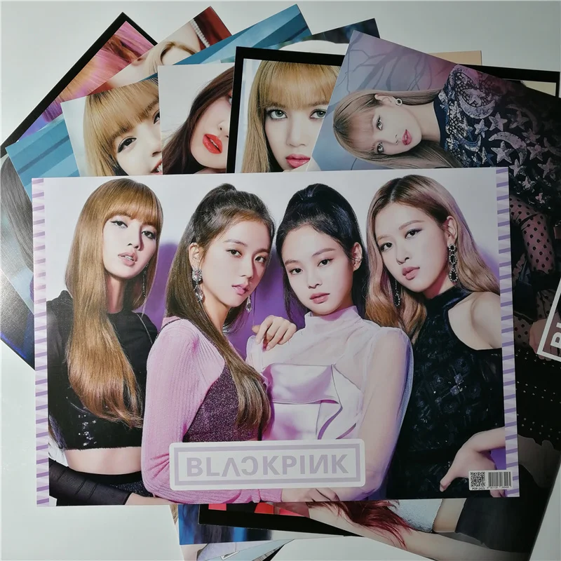 

8*(42x29cm)BLACKPINK Posters Wall Stickers kpop star posters