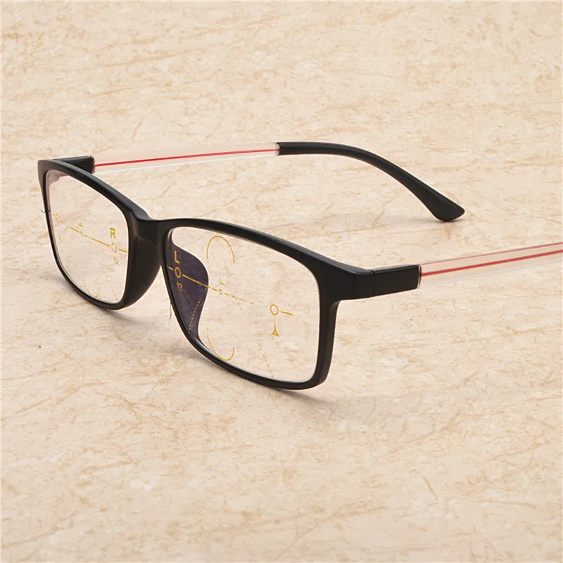 2018 Multifocal Progressive Reading Glasses Progressive Reading Eyeglasses Multifocus Point For