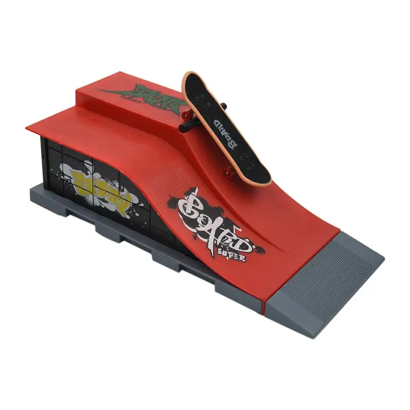 Скейт парк рампы Запчасти для Tech Deck накладка Ultimate парки Red|Аксессуары| |