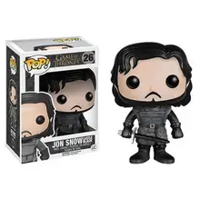 Funko POP Anime Song Of Ice Collectible Model Toys Fire Game Of Thrones Jon Snow PVC Movie Action Figure Kids Toys Funko POP Anime Song Of Ice Collectible Model Toys Fire Game Of Thrones Jon Snow PVC Movie Action Figure Kids Toys