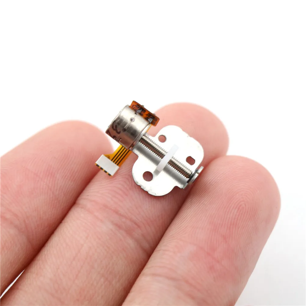 

5pcs/lot 10mm Micro Mini 2-phase 4-wire Stepper Motor DC 5v Linear Screw Slider Block
