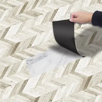

Floor Sticker Imitation Wood Self-adhesive Waterproof Tile Bathroom Decoration Wallpaper DIY Kitchen Wall Stickers 20*300CM#8