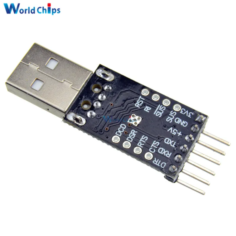 Модуль CP2102 USB 2 0 в TTL UART 6 контактный последовательный преобразователь STC замена