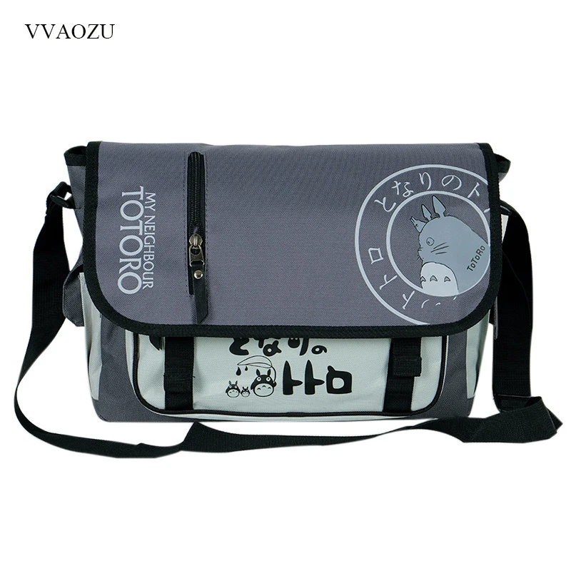 

Anime Tonari no Totoro Schoolbag My Neighbor Totoro Messenger Bags Sling Pack Students Travel Satchel School Bags
