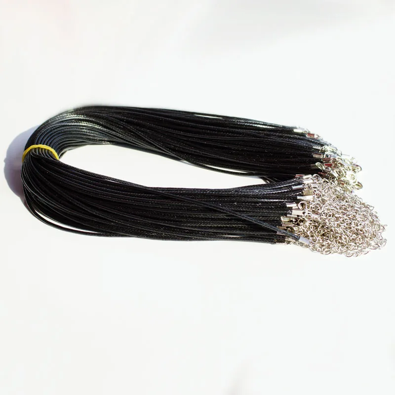 

10pcs/set PU Leather Rope DIY Wax Thread Leather String Chain Accessories Rope Necklace for Women Statement Jewelry Wholesale