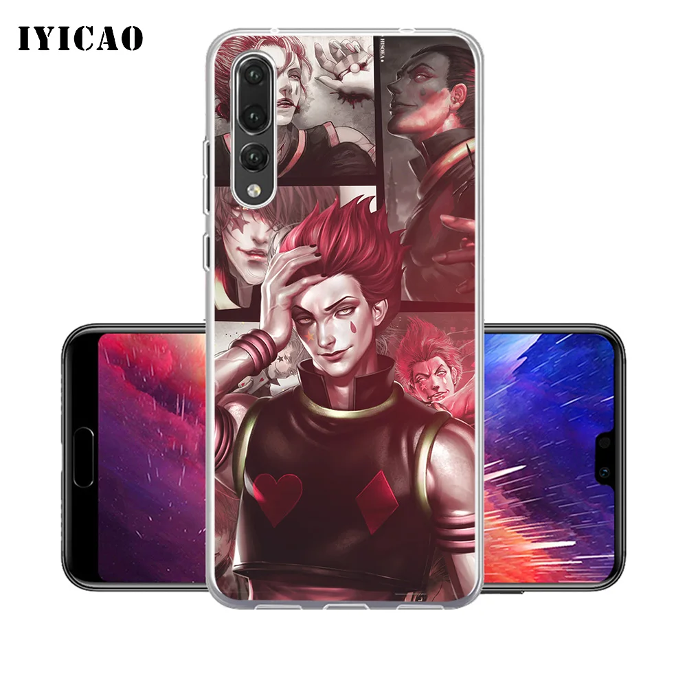 IYICAO Hisoka hunter x Мягкий силиконовый чехол для телефона Huawei P30 P20 Pro P10 P9 P8 Lite P Smart TPU