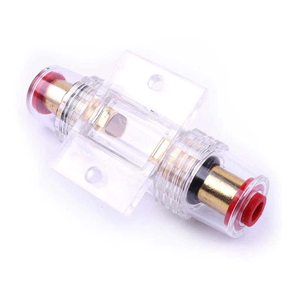 Universal 1pcs 12V 80A AGU Fuse Holder Block For Car Vehicle Subwoofer