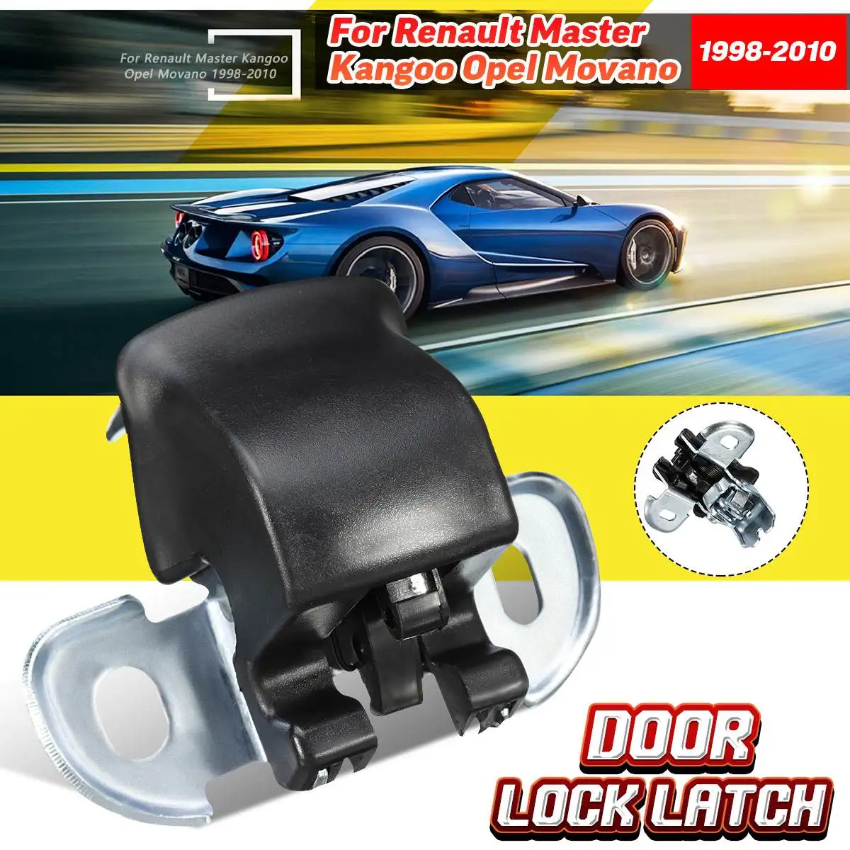 

Rear Lower Door Lock Latch Catch For Renault Master Kangoo Opel Movano 1998-2010