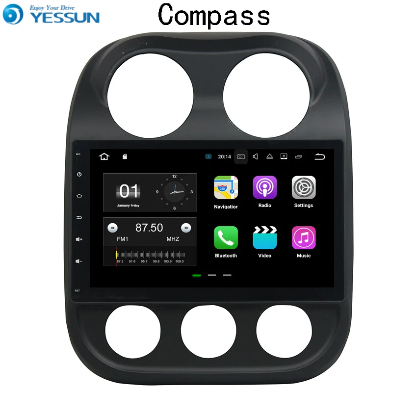 Top YESSUN Car Navigation GPS Android For Jeep Compass 2014~2015 Audio Video HD Touch Screen Stereo Multimedia Player No CD DVD 0 Top YESSUN Car Navigation GPS Android For Jeep Compass 2014~2015 Audio Video HD Touch Screen Stereo Multimedia Player No CD DVD 0
