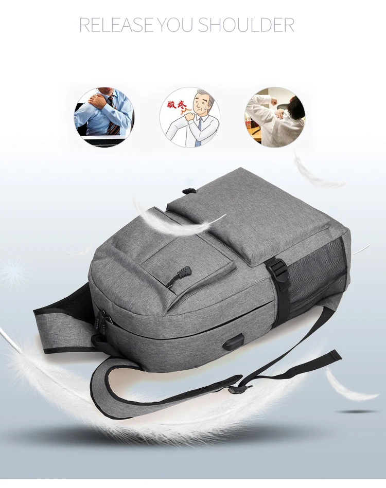 Casual Design Fashion USB Laptop Backpacks Topdudes.com - Casual Design Fashion USB Laptop Backpacks