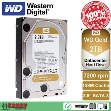 Western Digital WD Gold 2TB hdd sata 3.5 disco duro interno internal hard disk harddisk hard drive disque dur desktop hdd server