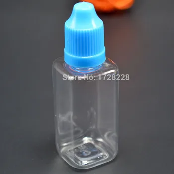 

Wholesale PET Square Clear Bottle 30ml Plastic Dropper Bottle Childproof Cap, Eye Liquid Bottles, Sterilization Dropper Bottles