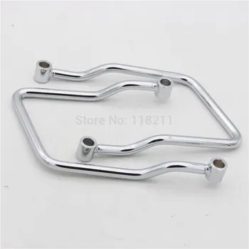 

RPMMOTOR 12.5cm Saddle bag Support Bar Mount Brackets For Honda Magna VF250 VF750 VF