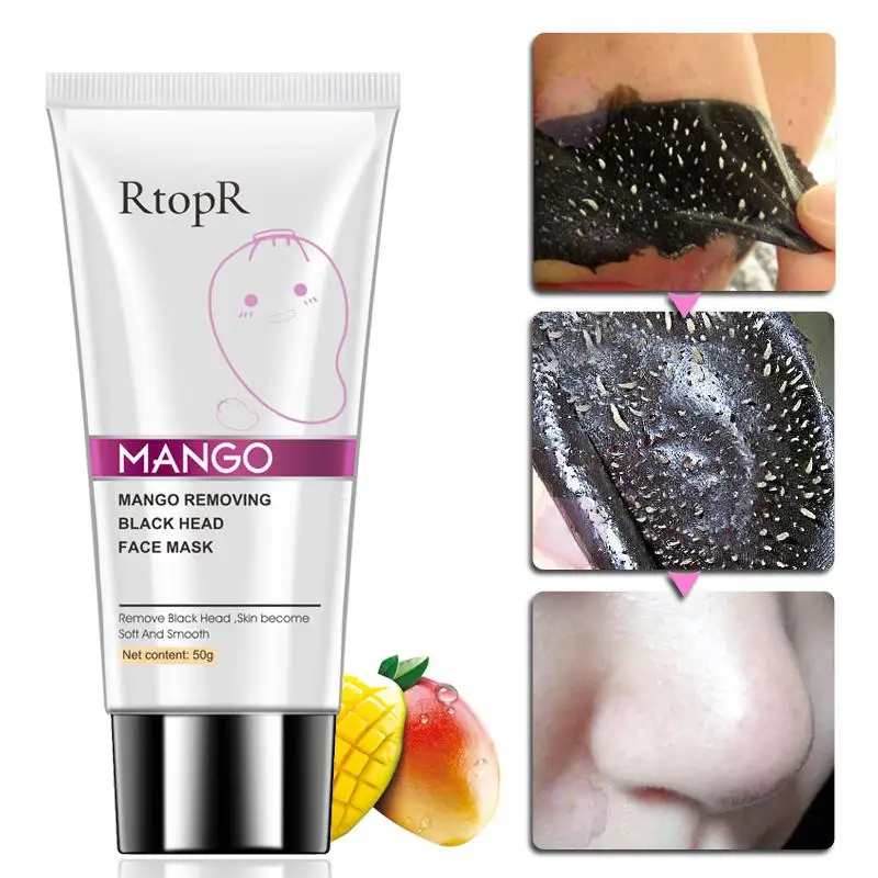 Mango уход за кожей лица маска blackhead для удаления прыщей питающее масло-контроль грязи отбеливающая маска шелушиться глубокий Очищающая маска