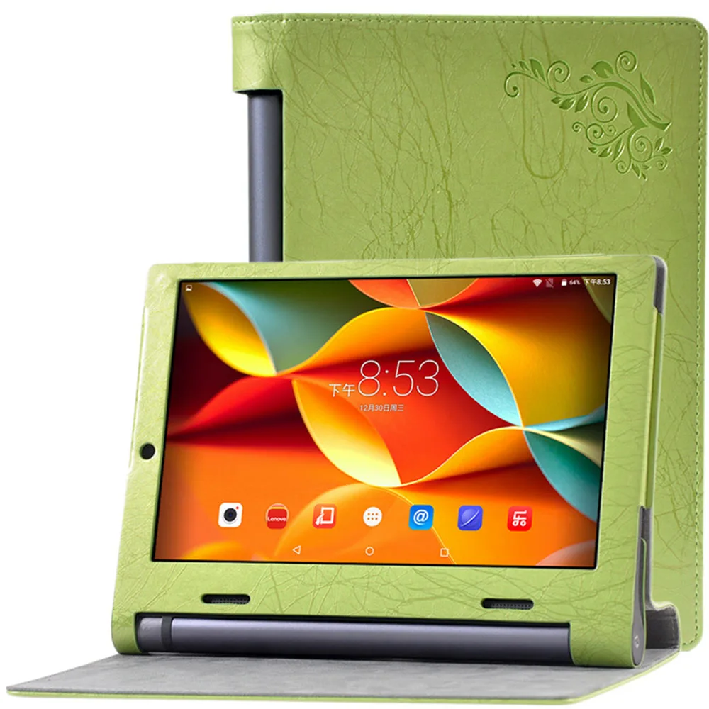

Fashion Print Pattern PU leather Folding Folio Case for Lenovo YOGA TAB 3 10 X50F/M/L for 10.1'' Cover Case