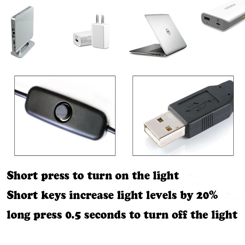 Настольная настольная лампа светодиодный USB Регулируемая многофункциональная для чтения ногтей из алюминиевого сплава полировка спальни красота брови на открытом воздухе макияж
