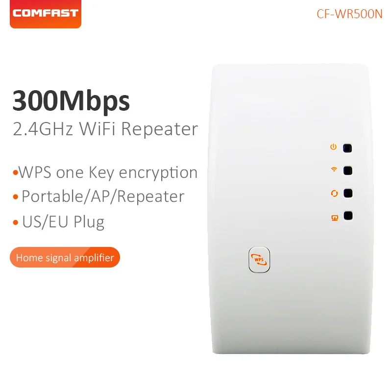 Comfast мини Wifi беспроводной AP/ретранслятор/маршрутизатор 300 Мбит/с 2,4 ГГц длинный диапазон WiFi усилитель/расширитель усилитель Wifi CF-WR500N