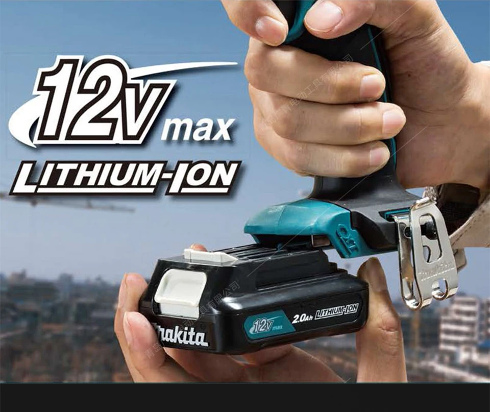 Япония Makita HP332/331 DWAE зарядка Ударная дрель безщеточная литиевая батарея технология Электрическая дрель электрическая отвертка 32N. m