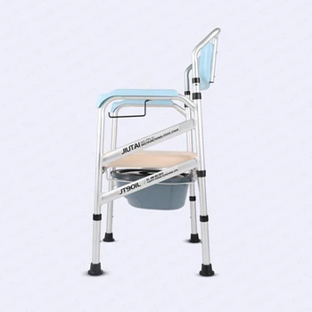 

Shower Transport Chair, Commode Chair for Toilet, Shower Chair with Padded Toilet Seat for Handicap and Seniors,300kg Dotomy